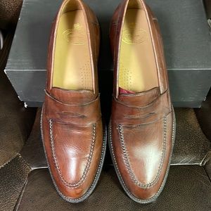 NEW!! Men’s Alan Payne slip On Loafer Saddle Tan Leather Size 9M